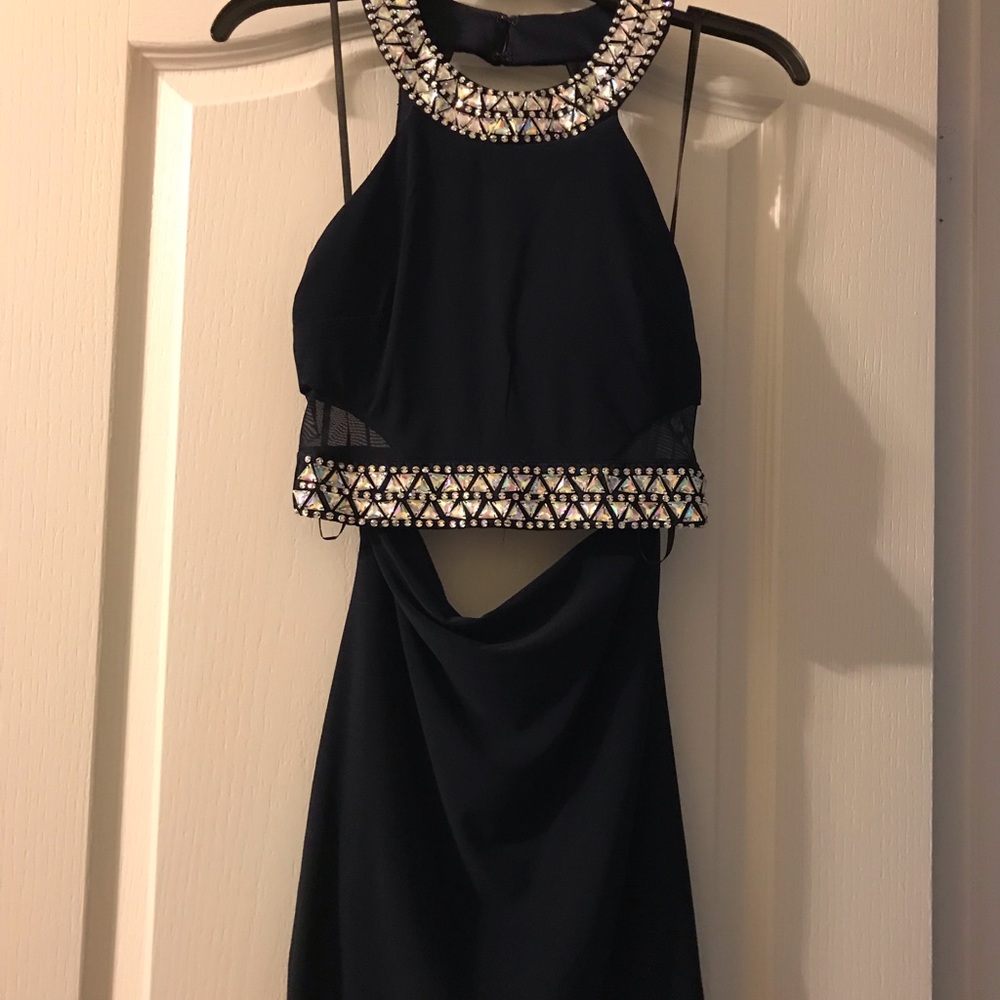 Crop top and skirt